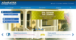 Desktop Screenshot of alaskausamortgage.com